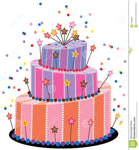 Big Birthday Cake Royalty Free Stock Photography Image 19066897