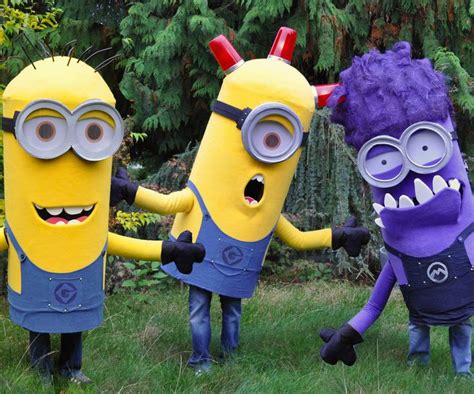 30 Best Diy Purple Evil Minion Costume Ideas Images On Pinterest