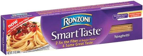 Ronzoni Smart Taste Pasta And Noodles Made In Usa