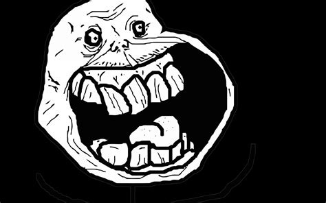 Excited Faces Forever Alone Meme Wallpaper 142189