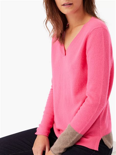 White Stuff Rosie Cashmere Jumper Pink At John Lewis And Partners