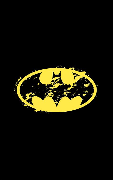 Batman, Batman Logo, Simple Background, Portrait Display Wallpapers HD