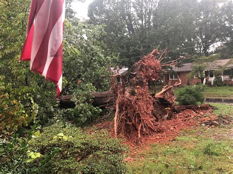 Tropical Storm Michael damage in the Triangle and North Carolina