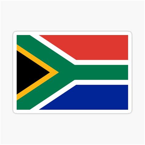 South African Flag Stickers Small Upikit Crafty Arts