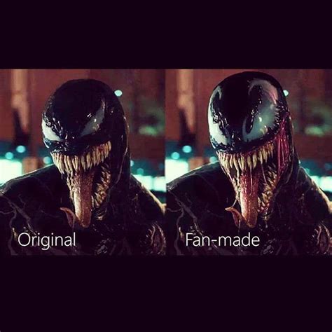 Which Is Better Original Or Fan Made Venom Tomhardy Marvel Marvelcomic