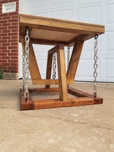 An outfeed table set lower than the knives results in snipe, a scooped cut on the last inch or two of the workpiece. First Tensegrity End Table : woodworking in 2020 | End ...