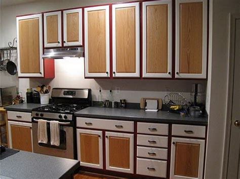 Painted Cabinets With Wood Doors Mcgillismezquita 99
