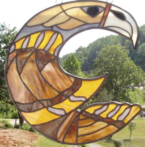 Eagle By William Blodgett Stained Glass Patterns Stained Glass