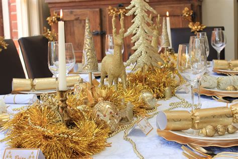 20 Gold Diy Gold Christmas Table Decorations Decoomo