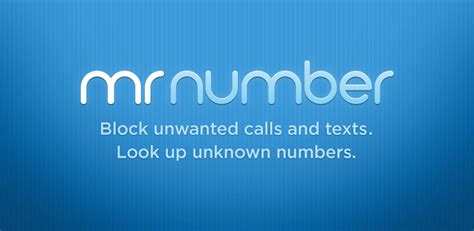 Mr Number Block Calls Texts Feirox