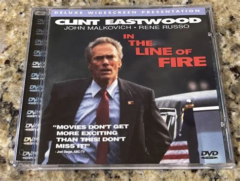 CLINT EASTWOOD IN The Line Of Fire Promo Dvd Jewel Case C Rare PicClick