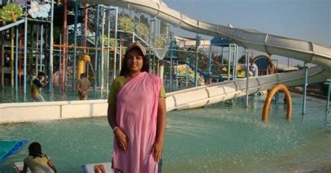 Pak Hot Desi Aunty Water Park Enjoying Wet Part 02 Teluguhotvideosfree
