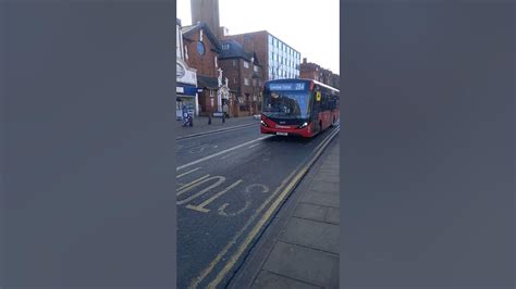 London Bus Route 284 At Lewisham Town Centre Youtube