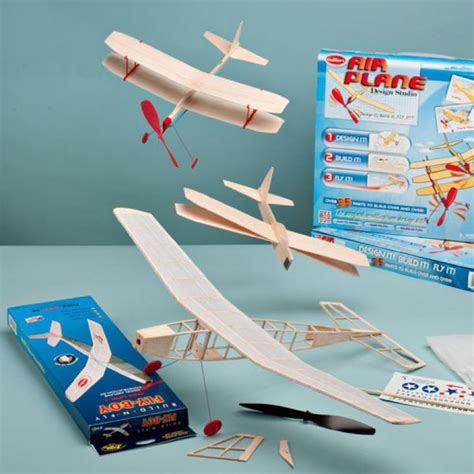 Balsa Model Aircraft Kits Frame And Tissue Garrett Wade Airplane