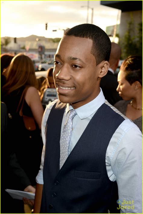 Tyler James Williams Peeples Premiere With Tyrel And Tylen Photo