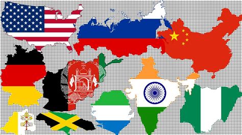 Comparison Countries Size By Total Area All 195 Countries Youtube