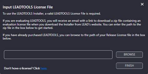 Get Started With The Leadtools Installer Leadtools Sdk Tutorials Help