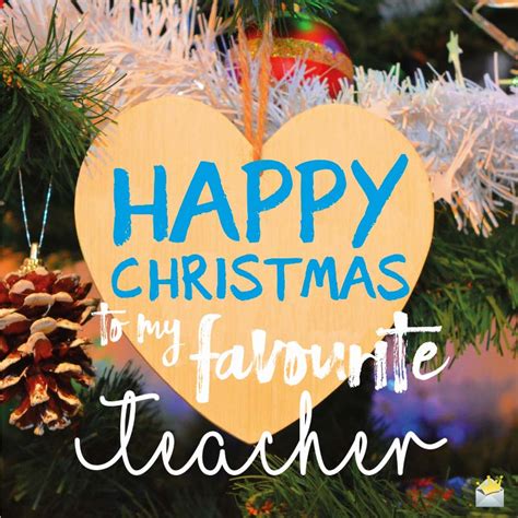 Merry Christmas Teacher Christmas Wishes For Professors