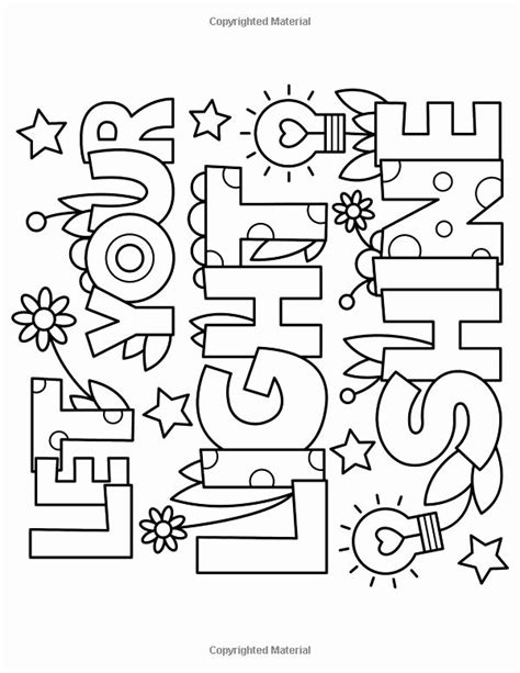 So i created a yellow cylinder imprinted with the name jesus to remind our kids about the importance of letting jesus shine out through us. Let Your Light Shine Coloring Page Inspirational Pin by ...