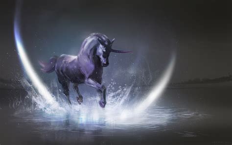 Artwork Fantasy Art Unicorns Horse Wallpapers Hd Desktop And