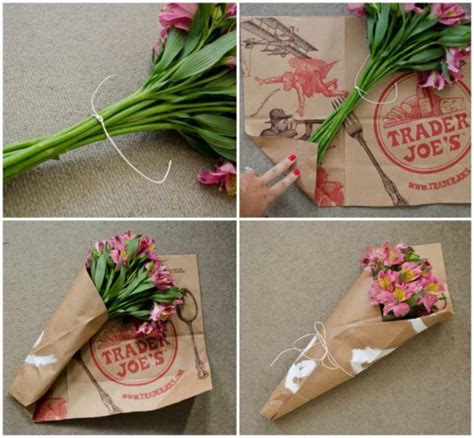 14 Reasons You Should Hang On To Those Paper Grocery Bags Wrap Flowers