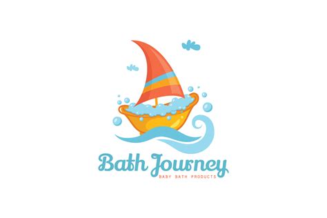 Bath Journey Logo Design Logo Cowboy