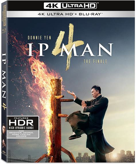 Ip Man 4 The Finale 4k Uhd Blu Ray Donnie Yen Scott Adkins Wu Yue Wilson Yip