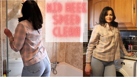 Clean With Me An Essex Mums Mid Week Speed Clean Kate Berry Youtube