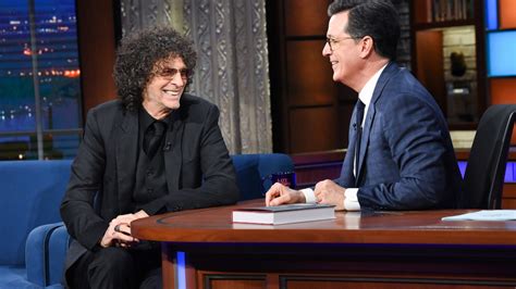 Howard Stern Talks Trump Hillary Therapy In Late Show Return