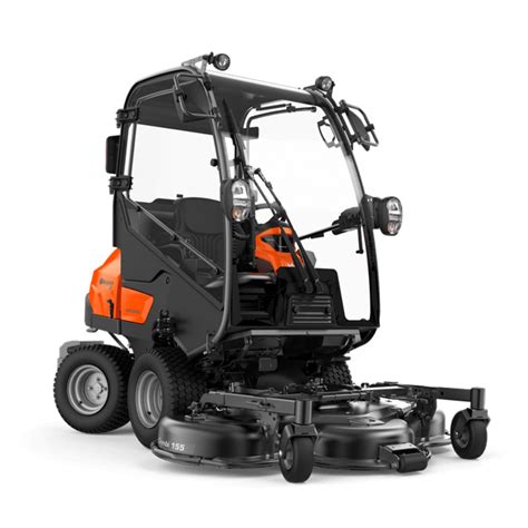 Husqvarna P 525dx Petrol Powered Commercial Front Mower With Cab At