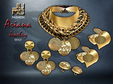 Second Life Marketplace Jumo Ariana Gold Jewelry