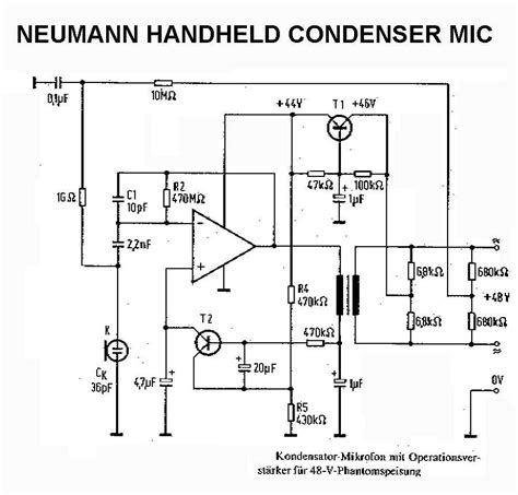 Understanding The Wiring Diagram Of A Condenser Microphone Step By