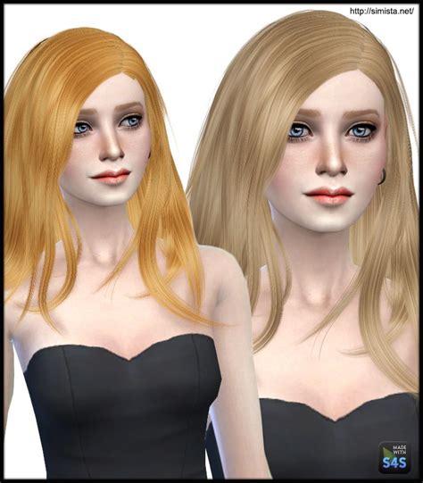 Simista Stealthic Runaway Hairstyle Retextured Sims 4 Hairs Sims