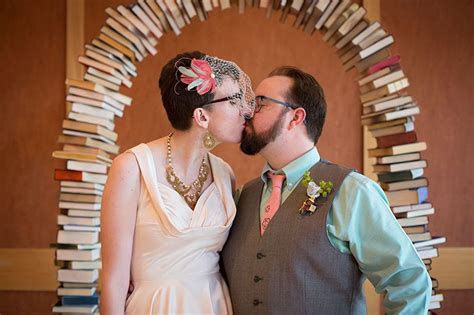 A Book Nerds Wedding To Tickle Your Dice
