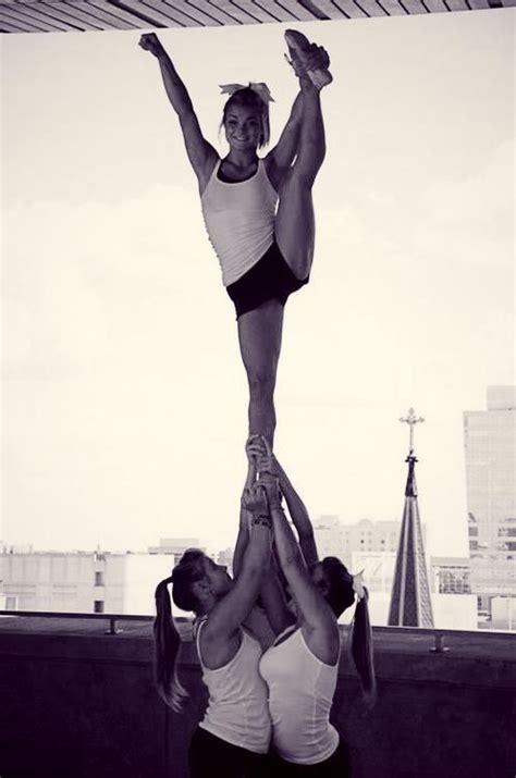 Cheer Heel Stretch From Kythonis Cheerleading Stunts Board