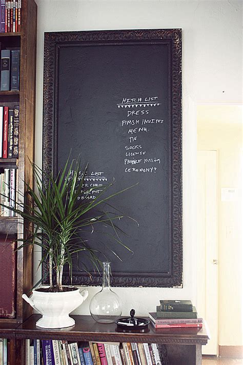 The expression 'the writing is on the wall' is used whenever an inevitable result or imminent danger has become apparent. Chalkboard Paint Ideas: When Writing on the Walls Becomes Fun