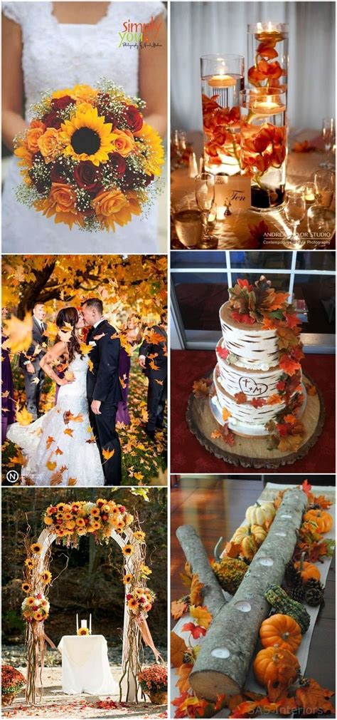 23 Best Fall Wedding Ideas In 2017 Weddings Wedding And Autumn Weddings