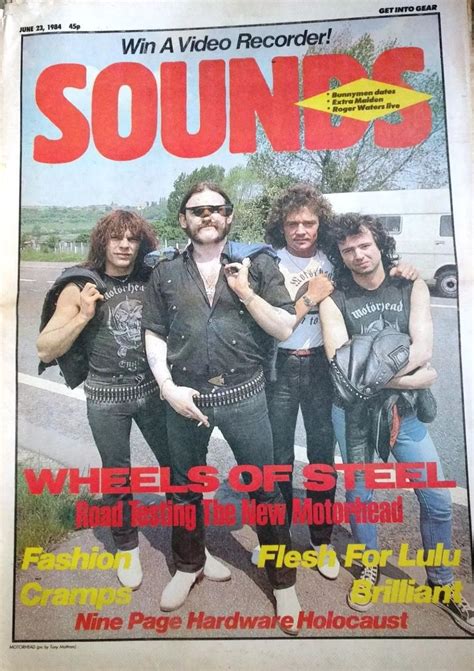 Sounds Magazine Motorhead