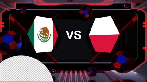 Mexico Vs Poland Football World Cup Qatar 2022 Vs Card Transition by 
