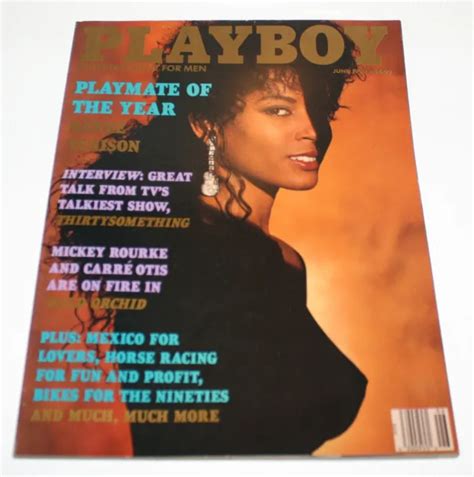 Playboy June Renee Tenison Playmate Of The Year Centerfold Bonnie
