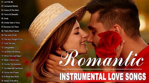 top 50 instrumental love songs collection saxophone piano guitar violin love songs