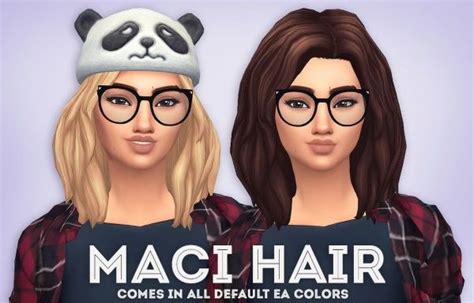Ivo Sims Maci Free Hairstyle Sims 4 Downloads Sims 4 Sims Sims Hair
