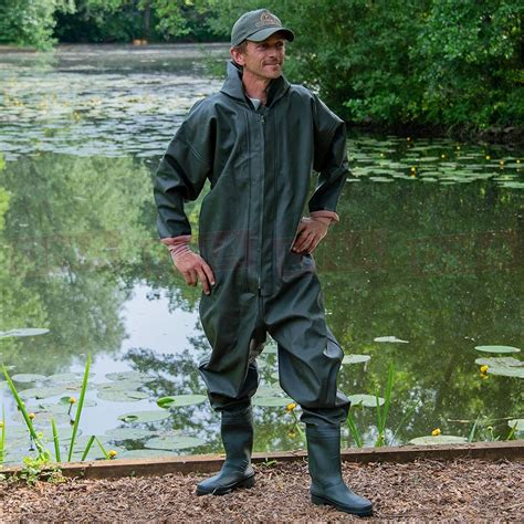 Buy The Heavy Duty Pvc Full Body Waders Dry Suit Dna Leisure