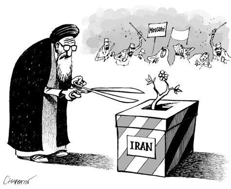 No Change In Iran Globecartoon Political Cartoons Patrick Chappatte