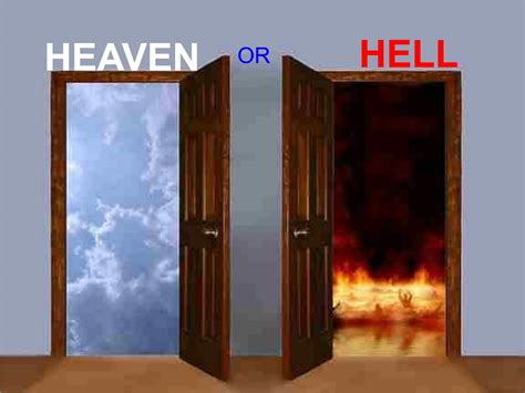 Where Will You Spend Eternity Heaven Or Hell