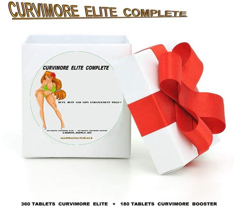 Curvimore Elite Complete Our Advanced Natural Breast Enlargement Butt Enhancement Bust