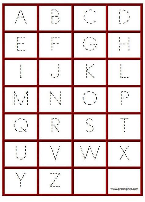 5 Best Images Of Free Printable Letters Size Alphabet Tracing