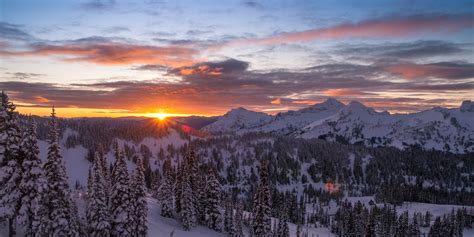 Winter In Mount Rainier National Park Outdoor Project