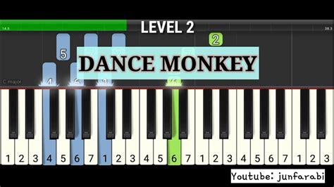 Dance Monkey Piano Tutorial Easy Level 2 Youtube