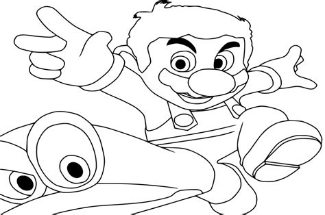 Coloriage Mario Pictures The Coloring Pages Bilder